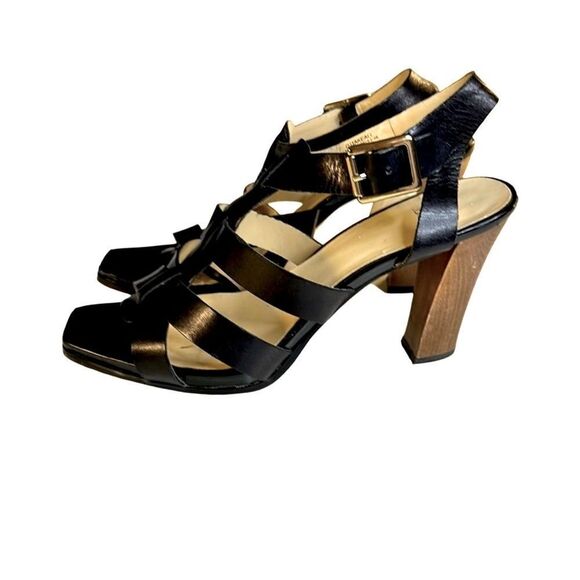 Circa Joan & David Strappy Block Heel Sandals - Picture 1 of 9